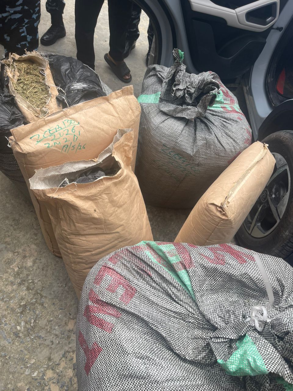 Police arrest alleged Drug Kingpin, seize ?Illicit Drugs? worth ?7.8 Billion in Lagos raid (Photos/Video)